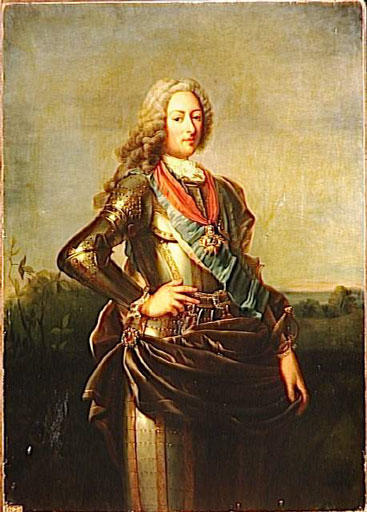 Wikioo.org - The Encyclopedia of Fine Arts - Painting, Artwork by Charles Antoine Coypel - Portrait Of Louis D'orléans, Duke Of Orléans