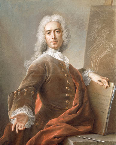 Wikioo.org - The Encyclopedia of Fine Arts - Painting, Artwork by Charles Antoine Coypel - Self-portrait