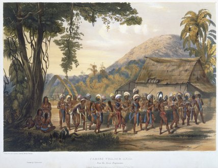 Wikioo.org - The Encyclopedia of Fine Arts - Painting, Artwork by Charles Bentley - Caribi Village Anai