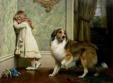 Wikioo.org - The Encyclopedia of Fine Arts - Painting, Artwork by Charles Burton Barber - A Special Pleader
