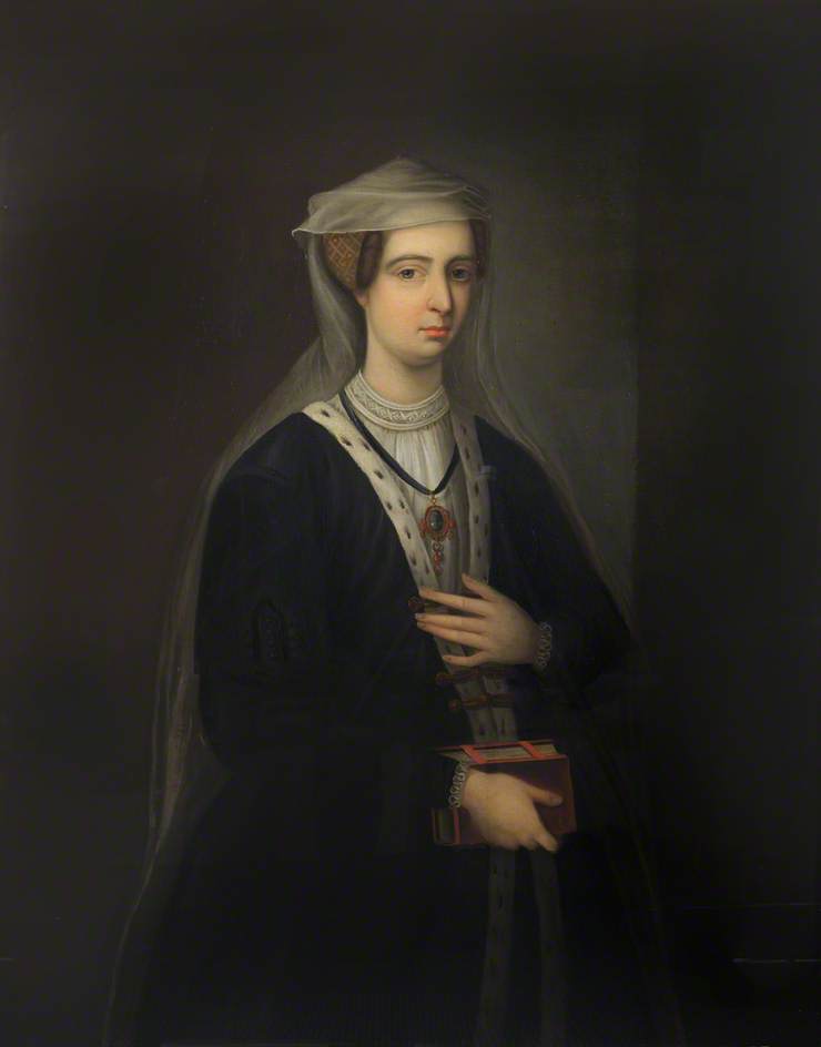 Wikioo.org - The Encyclopedia of Fine Arts - Painting, Artwork by Charles Edmund Brock - Lady Elizabeth De Clare