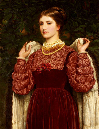 Wikioo.org - The Encyclopedia of Fine Arts - Painting, Artwork by Charles Edward Perugini - Dressing Up -