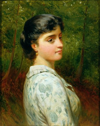WikiOO.org - אנציקלופדיה לאמנויות יפות - ציור, יצירות אמנות Charles Sillem Lidderdale - In The Woods