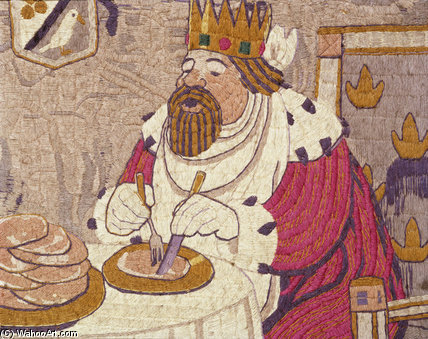 WikiOO.org - Encyclopedia of Fine Arts - Maleri, Artwork Christian Rohlfs - The Reibekuchen King