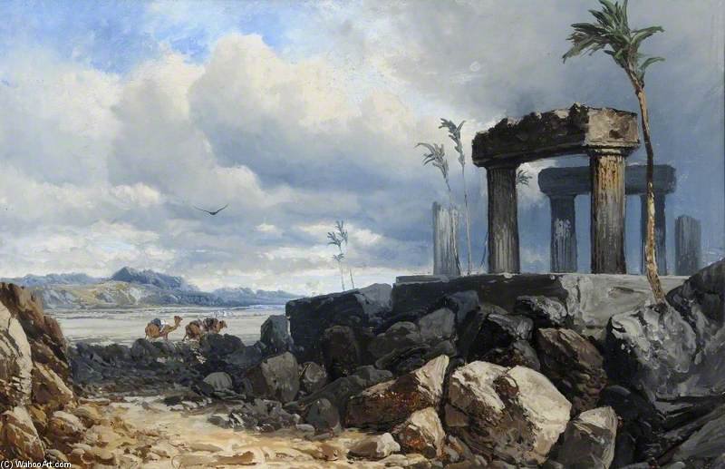 Wikioo.org - The Encyclopedia of Fine Arts - Painting, Artwork by Clarence Henry Roe - Palmyra, Syria