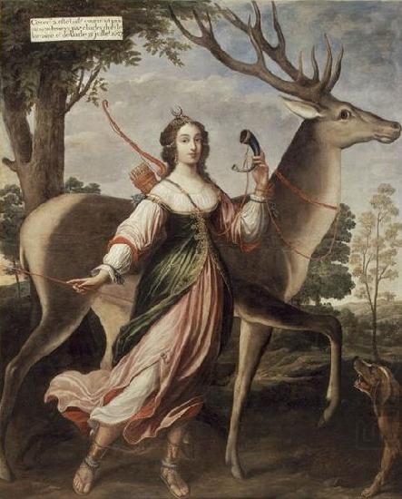 Wikioo.org – L'Encyclopédie des Beaux Arts - Peinture, Oeuvre de Claude Deruet - Duchesse de Chevreuse