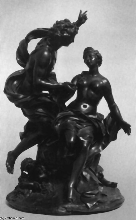 WikiOO.org - Encyclopedia of Fine Arts - Målning, konstverk Corneille Van Clève - Bacchus And Ariadne