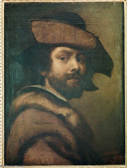 Wikioo.org – La Enciclopedia de las Bellas Artes - Pintura, Obras de arte de Cristofano Allori - autorretrato