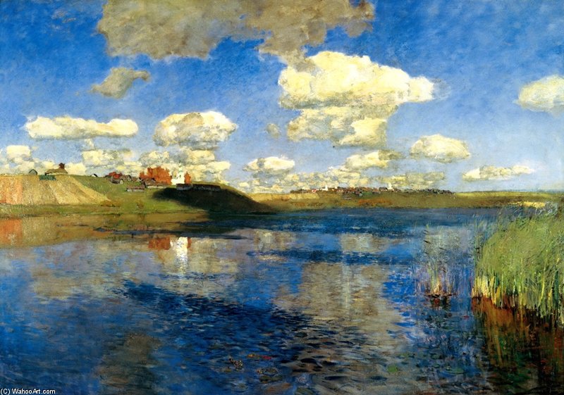 Wikioo.org - The Encyclopedia of Fine Arts - Painting, Artwork by Daniel Garber - Lake