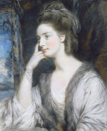 WikiOO.org - Encyclopedia of Fine Arts - Maľba, Artwork Daniel Gardner - Lady Watkin Williams-wynn
