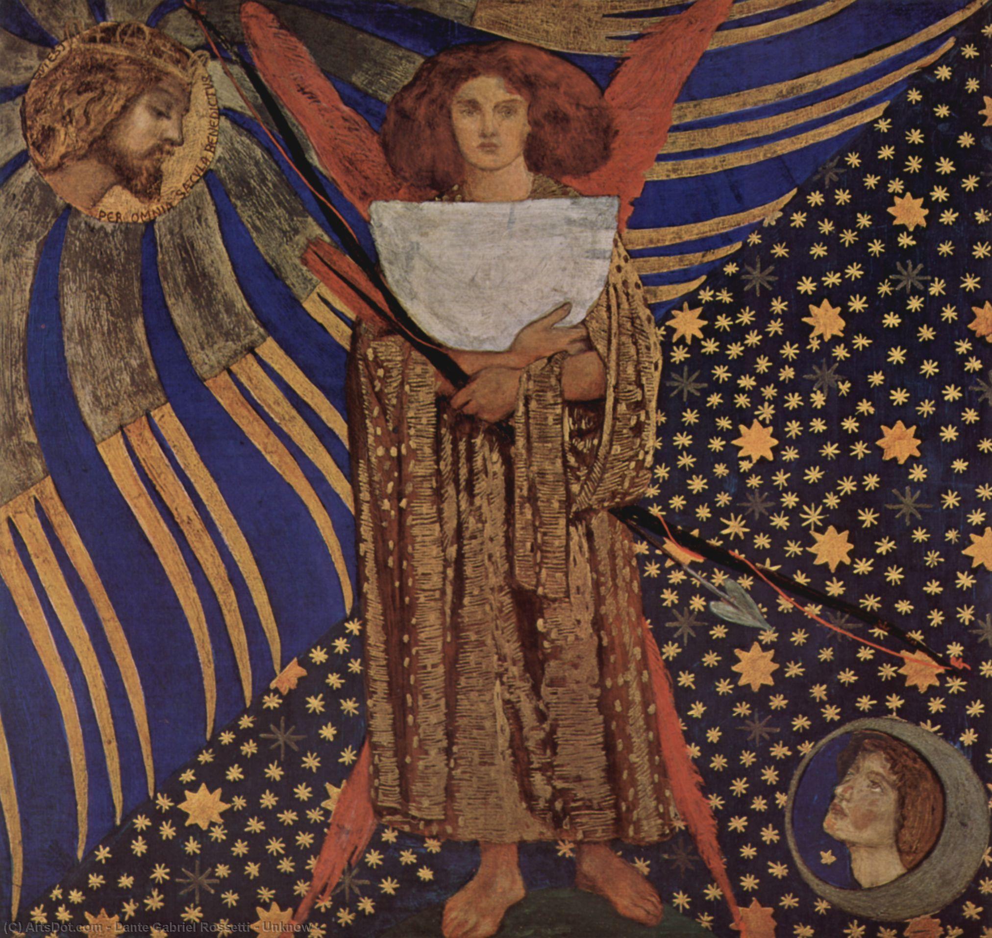 WikiOO.org - Енциклопедія образотворчого мистецтва - Живопис, Картини
 Dante Gabriel Rossetti - Unknow -