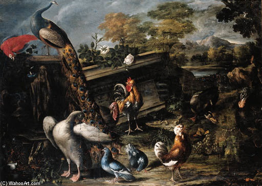 Wikioo.org – La Enciclopedia de las Bellas Artes - Pintura, Obras de arte de David De Coninck - Atribuído A David De Coninck)