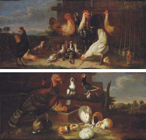 Wikioo.org – La Enciclopedia de las Bellas Artes - Pintura, Obras de arte de David De Coninck - Círculo De David De Coninck)