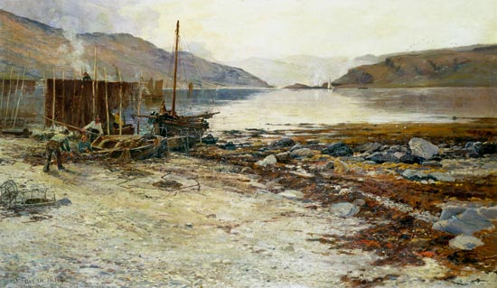 Wikioo.org - The Encyclopedia of Fine Arts - Painting, Artwork by David Fulton - Kyles Of Bute -