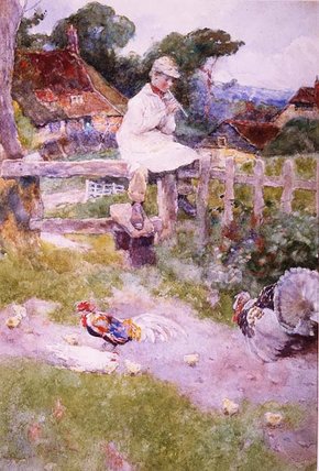WikiOO.org - Енциклопедия за изящни изкуства - Живопис, Произведения на изкуството David Woodlock - The Farmer's Boy