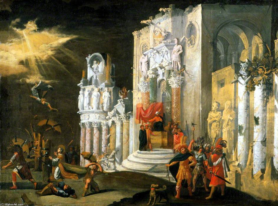 Wikioo.org - สารานุกรมวิจิตรศิลป์ - จิตรกรรม Didier Barra - The Martyrdom Of Saint Catherine