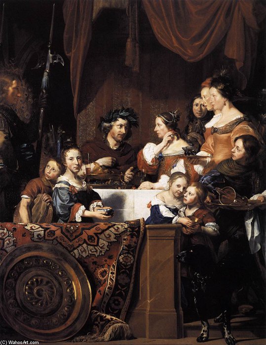 Wikioo.org - Bách khoa toàn thư về mỹ thuật - Vẽ tranh, Tác phẩm nghệ thuật Dirck De Bray - The De Bray Family
