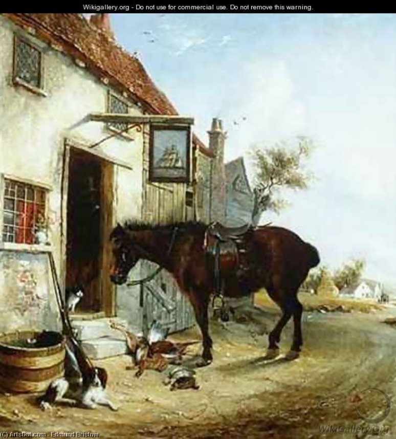 Wikioo.org - The Encyclopedia of Fine Arts - Painting, Artwork by Edmund Bristow - The Sportsman's Return