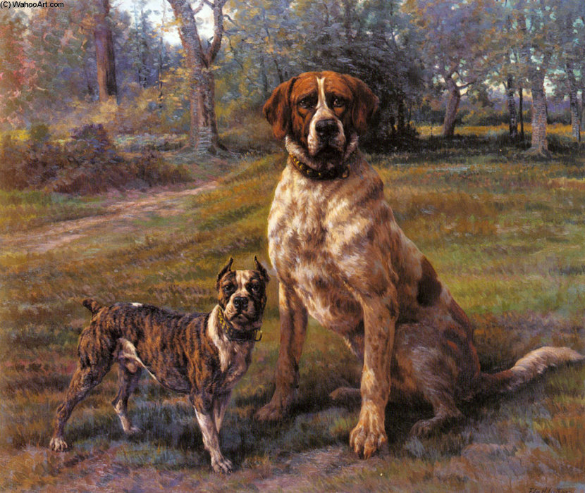 Wikioo.org - The Encyclopedia of Fine Arts - Painting, Artwork by Edmund Henry Osthaus - Good Friends