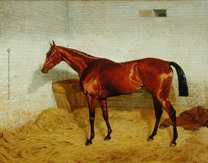 Wikioo.org – L'Encyclopédie des Beaux Arts - Peinture, Oeuvre de Emil Franz Adam - Solitaire , Winner Of Les Derby