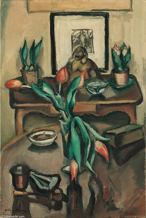 Wikioo.org - The Encyclopedia of Fine Arts - Painting, Artwork by Emile Othon Friesz - Nature Morte