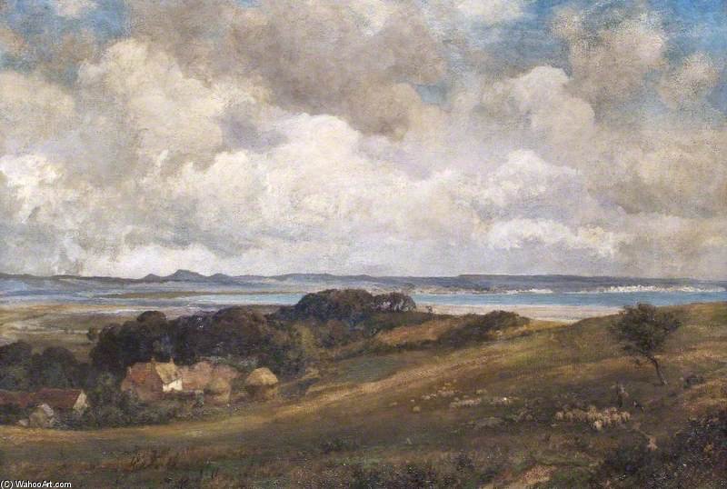 WikiOO.org - Güzel Sanatlar Ansiklopedisi - Resim, Resimler Ernest Albert Waterlow - On The Dorset Coast