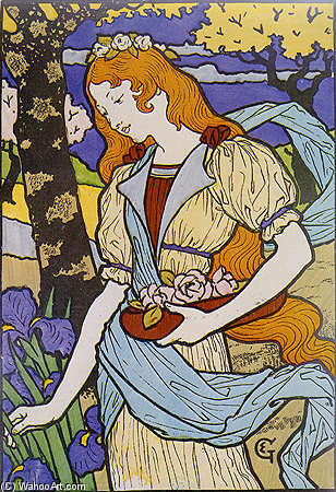 WikiOO.org - Encyclopedia of Fine Arts - Maleri, Artwork Eugène Samuel Grasset - Exhibition Poster