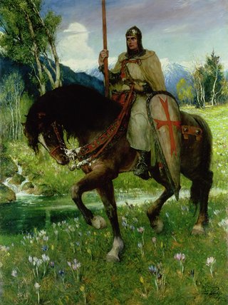 Wikioo.org - Bách khoa toàn thư về mỹ thuật - Vẽ tranh, Tác phẩm nghệ thuật Ferdinand Leeke - Parsifal In Quest Of The Holy Grail