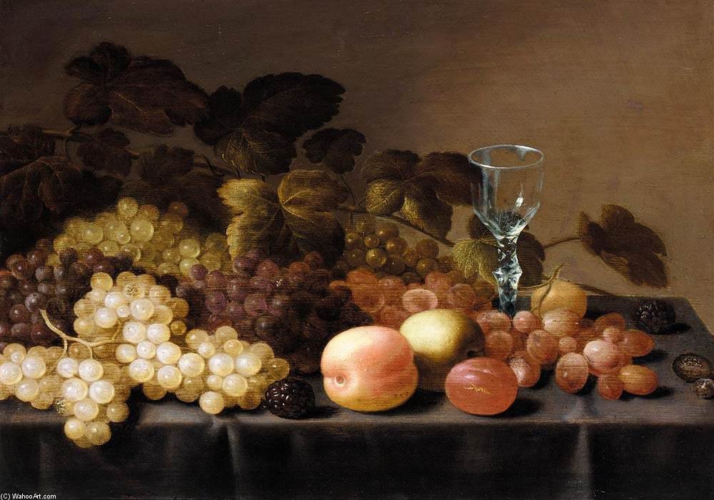 Wikioo.org - The Encyclopedia of Fine Arts - Painting, Artwork by Floris Van Schooten - Still-life Of Fruit