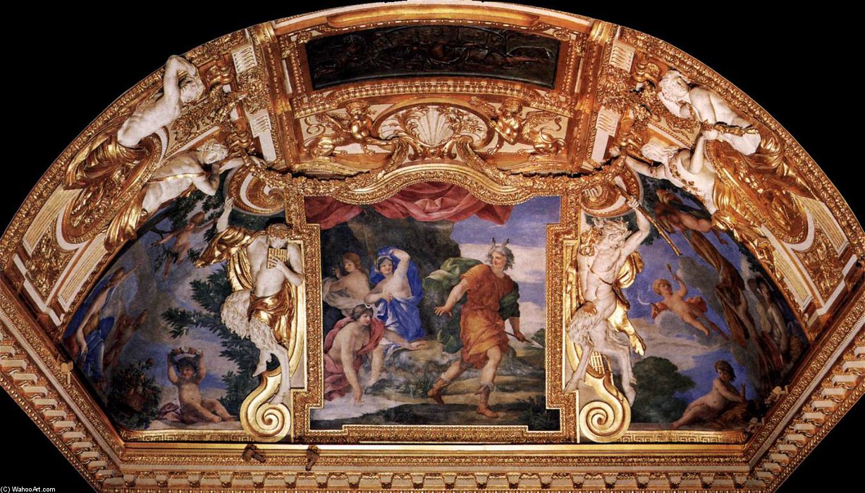 Wikioo.org - The Encyclopedia of Fine Arts - Painting, Artwork by Francesco Vanni - Ceiling Decoration