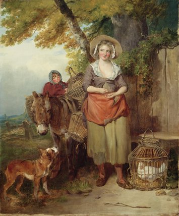 Wikioo.org - The Encyclopedia of Fine Arts - Painting, Artwork by Francis Wheatley - The Return From Market