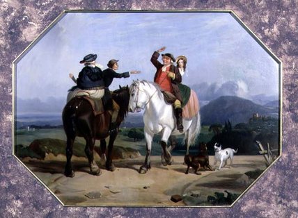 WikiOO.org - Енциклопедия за изящни изкуства - Живопис, Произведения на изкуството Francis Wheatley - The Return From The Market