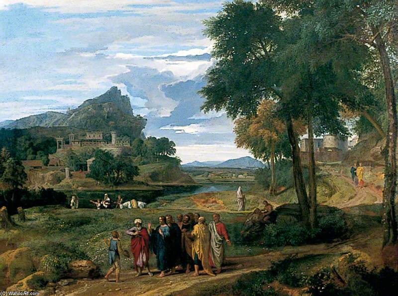 Wikioo.org – L'Encyclopédie des Beaux Arts - Peinture, Oeuvre de Francisque Millet - Avec le Christ Jaïre