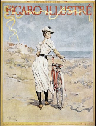 WikiOO.org - Enciclopédia das Belas Artes - Pintura, Arte por Frederick Hendrik Kaemmerer - Poster Advertising The 'figaro Illustre'