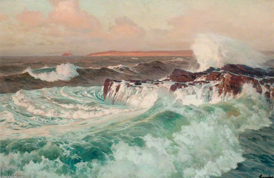 Wikioo.org - The Encyclopedia of Fine Arts - Painting, Artwork by Frederick Judd Waugh - Seascape