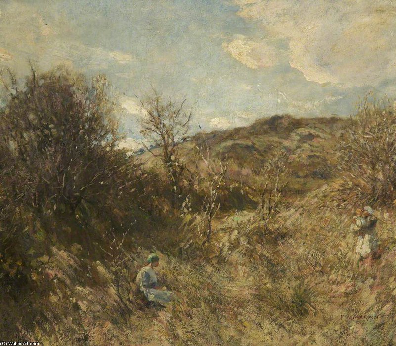 Wikioo.org - The Encyclopedia of Fine Arts - Painting, Artwork by Frederick William Jackson - Early Spring