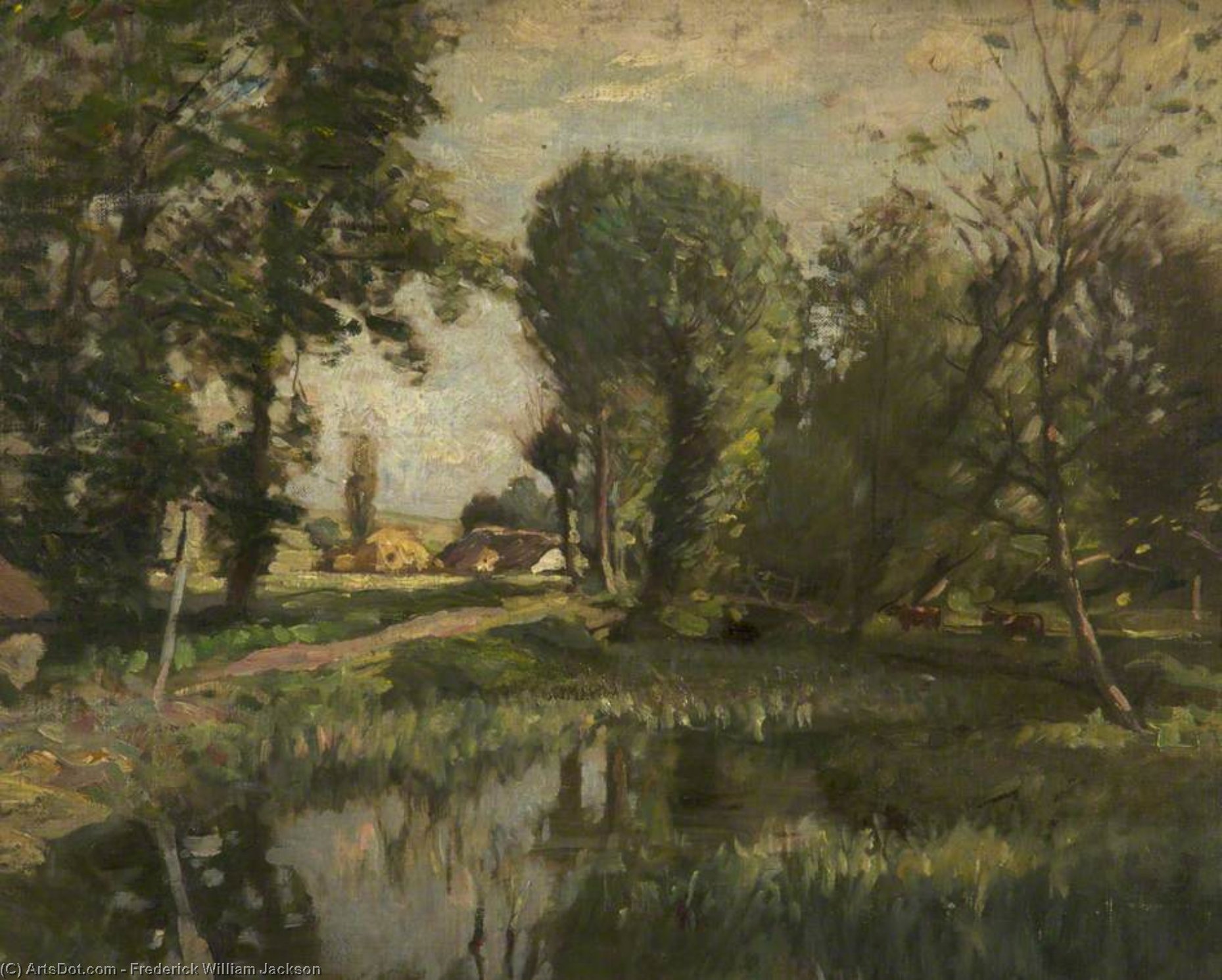 Wikioo.org - The Encyclopedia of Fine Arts - Painting, Artwork by Frederick William Jackson - Landscape