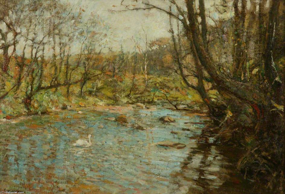 Wikioo.org - The Encyclopedia of Fine Arts - Painting, Artwork by Frederick William Jackson - The Stream