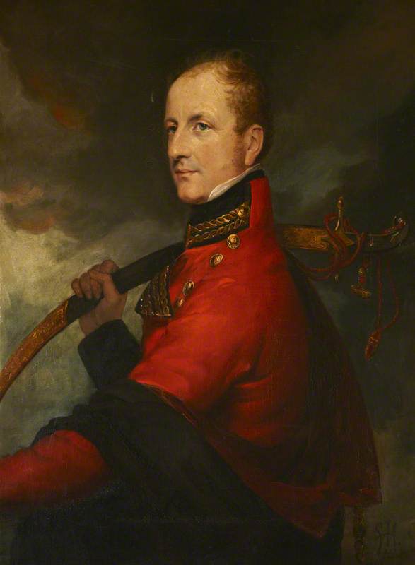 Wikioo.org - The Encyclopedia of Fine Arts - Painting, Artwork by George Hayter - General The Honourable Sir Galbraith Lowry Cole