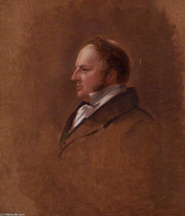 WikiOO.org - Encyclopedia of Fine Arts - Maľba, Artwork George Hayter - Sir Robert Harry Inglis, 2nd Bt