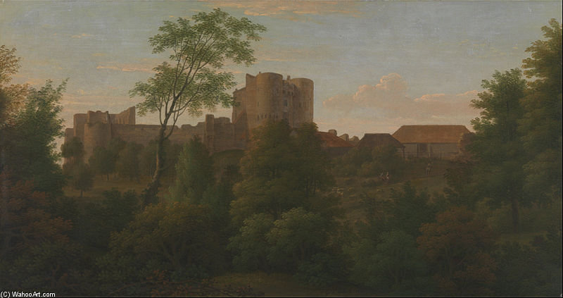 Wikioo.org – L'Enciclopedia delle Belle Arti - Pittura, Opere di George Lambert - Castello Saltwood