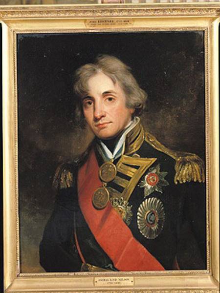 Wikioo.org - The Encyclopedia of Fine Arts - Painting, Artwork by George Peter Alexander Healy - Portrait Of Nelson )