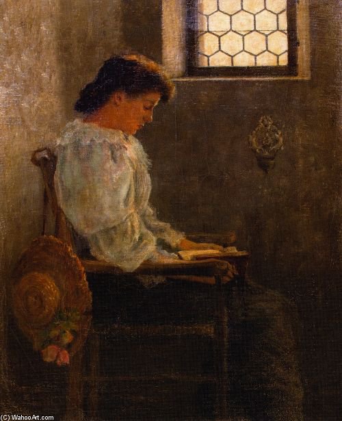 Wikioo.org - The Encyclopedia of Fine Arts - Painting, Artwork by George Van Millett - A Quiet Moment