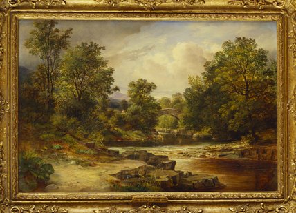 Wikioo.org - The Encyclopedia of Fine Arts - Painting, Artwork by George Vicat Cole - Langdale Pikes