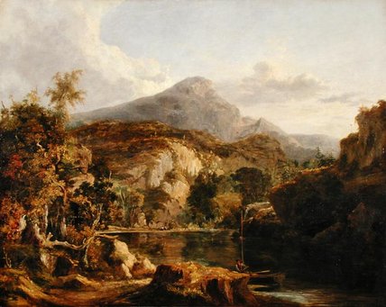 Wikioo.org - The Encyclopedia of Fine Arts - Painting, Artwork by George Vincent - View In The Highlands