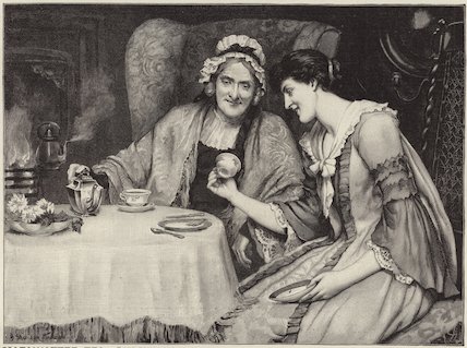 WikiOO.org - Εγκυκλοπαίδεια Καλών Τεχνών - Ζωγραφική, έργα τέχνης Georges Antoine Rochegrosse - Advertisement For Mazawattee Tea