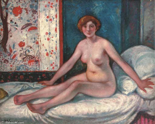 Wikioo.org - The Encyclopedia of Fine Arts - Painting, Artwork by Georges Despagnat - Nude