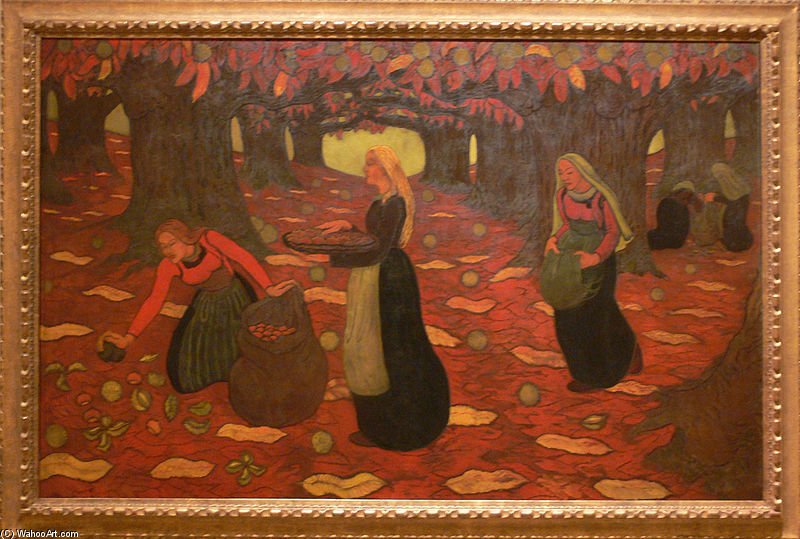 WikiOO.org - Encyclopedia of Fine Arts - Målning, konstverk Georges Lacombe - Autumn