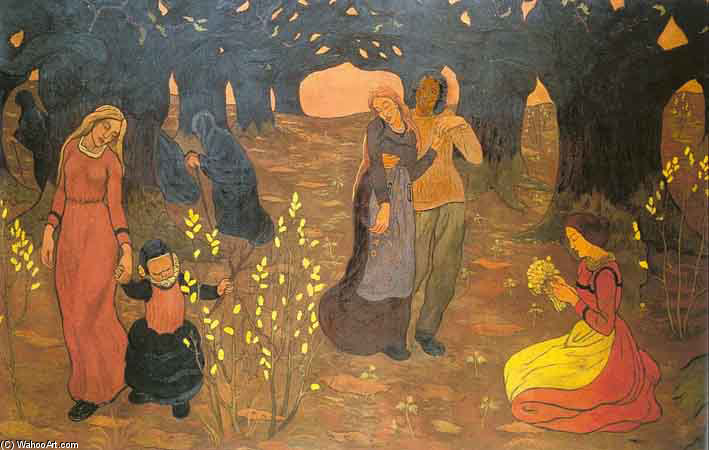 Wikioo.org - The Encyclopedia of Fine Arts - Painting, Artwork by Georges Lacombe - The Ages Of Life -