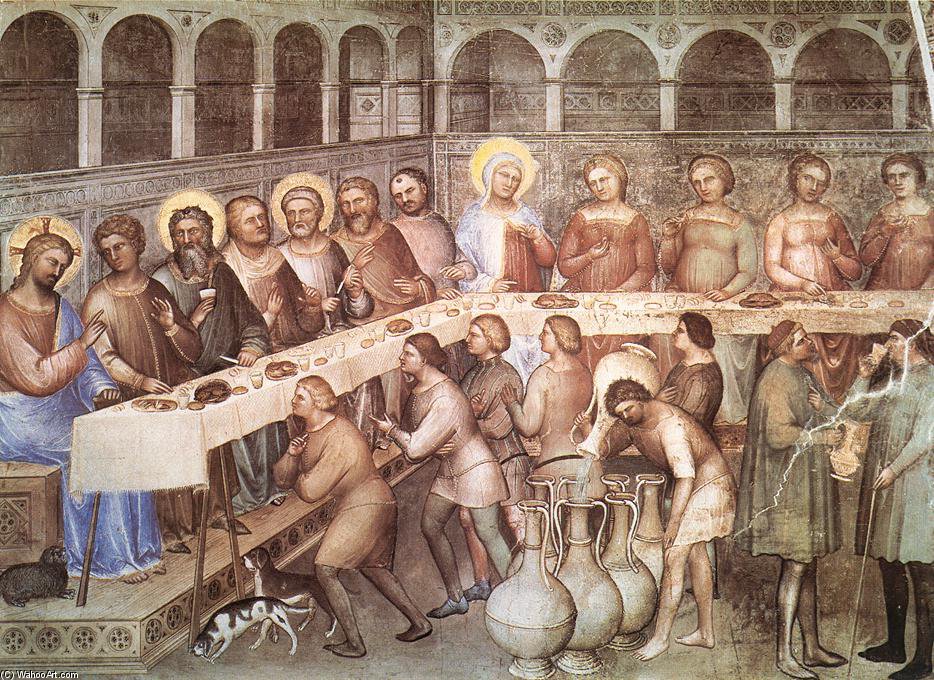WikiOO.org - Encyclopedia of Fine Arts - Maleri, Artwork Giusto De' Menabuoi - Marriage At Cana